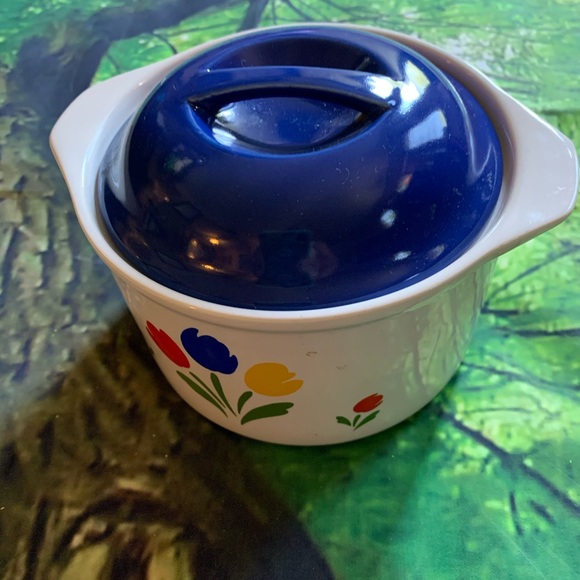 Tulip Tyme Stoneware Small Casserole Baking Dish - Picture 8 of 8